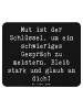 Mr. & Mrs. Panda Maus-Pad Spruch Ein schwieriges Gespräch führen... in Schwarz