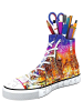 Ravensburger Konstruktionsspiel Puzzle 108 Teile 3D Puzzle Sneaker Skyline 8-99 Jahre in bunt