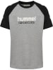Hummel T-Shirt Hmljr Logo Lebensstil Mädchen in GREY MELANGE