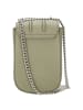 Seidenfelt Roros East-West - Umhängetasche 23 cm (black) in sage
