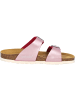 Palado Pantoletten Samos Metallic in Metallic Pink