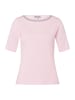 More & More klassisches Basic-Kurzarmshirt in sorbet rose