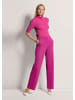 MADELEINE Weite Hose mit Bügelfalten in magenta
