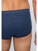 Ammann Slip / Unterhose Jeans Feinripp in Blau