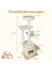 COSTWAY Kratzbaum groß 151 cm in Beige