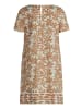 Robe Légère Kleid in beige weiß - 0001