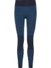 Hummel Hummel Leggings Hmlclea Yoga Damen Atmungsaktiv Schnelltrocknend Nahtlosen in INSIGNIA BLUE MELANGE