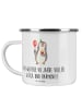 Mr. & Mrs. Panda Tasse 40. Hochzeitstag Rubinhochzeit mit Spruch in Transparent