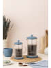 Price&Kensington PRICE & KENSINGTON, Frenchpress, taubenblau, 350 m