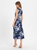 SWING Abendkleid in marine hellblau - 0001