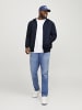 JACK & JONES PLUS Kapuzenjacke in Navy Blazer