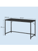 VASAGLE Tisch Barnet in Schwarz - (B)135 x (H)75 x (T)60 cm