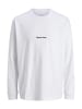 JACK & JONES Junior Sweatshirt 'Norrebro' in weiß