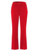 Marc Aurel Kunstlederhose für Damen in rot