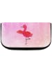 Mr. & Mrs. Panda Organizer Tasche Flamingo Yoga ohne Spruch in Aquarell Pink