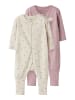 name it 2er Pack Schlafstrampler NBFNIGHTSUIT HEART in summer sand