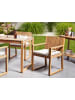 Beliani 8er-Set Auflagen SASSARI PREMIUM in Beige