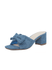 Duffy Sandalette Vena Tre in blue denim