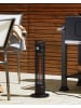 Beliani Terrassenstrahler KRAKATOA in Schwarz - (W) 20 x (H) 62 x (L) 20 cm