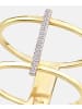Diamant L'éternel Ring aus 375 Gelbgold mit Diamant