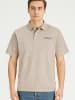 Jack & Jones Bequemes Polohemd mit Knopfleiste in Grau