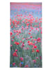 Juniqe Handtuch "Poppy Seed Heaven" in Grün & Rot
