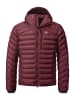 Schöffel Daunen- / Thermojacke "Down Jacket Silvretta M" in dark burgundy