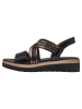 Tamaris COMFORT Sandalette in BLACK METALLIC