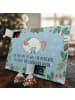 Mr. & Mrs. Panda Advents-Teekalender Einhorn Nacht mit Spruch in Eisblau