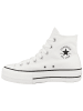 Converse Sneaker high Chuck Taylor All Star Canvas Platform High in weiss