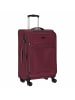 D&N Travel Line 9204 - 4-Rollen-Trolley M 66 cm erw. in lila