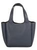 Cluty Handtasche echt Leder in blau