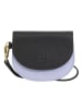 DuDu Madagascar Kreditkartenetui Leder 11 cm in black-lavander