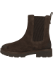 Geox Stiefelette D Norize in dunkelbraun