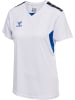 Hummel Hummel T-Shirt Hmlauthentic Multisport Damen Atmungsaktiv Schnelltrocknend in WHITE/TRUE BLUE