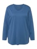 Ulla Popken Shirt in denimblau