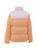 hoona Damen Wattierte Steppjacke in Aprikose Süßes Pink