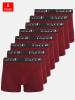 Tazzio Boxershorts 8er-Pack "BS1000" in Bordeaux