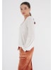Freshlions Langarmshirt Viveka in white