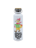 Mr. & Mrs. Panda Trinkflasche Fuchs  Schlittschuhe mit Spruch in Weiß
