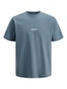 JACK & JONES PLUS T-shirt in Blue Mirage