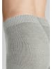 Hudson Strickstrumpfhose Winter Plait wärmend in Silber