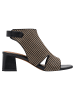Marco Tozzi Sandalette in BLACK COMB