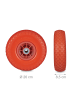 relaxdays 2x Sackkarrenrad in Rot - 3.00-4"