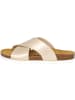 Palado Pantoletten Rianel in Gold Metallic
