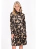 Usha Women Dress in brown multicolor