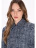 DreiMaster Women Jacket in blue multicolor