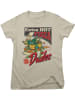 Teenage Mutant Ninja Turtles Shirt "Extra Hot Pizza Dudes Girly Tee" in Khaki