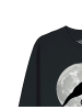 wat? Apparel Sweatshirt Flying TRex in Schwarz