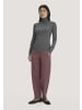 Hessnatur Hessnatur Longsleeve Slim aus Bio-Merinowolle und TENCEL™ Lyocell in grau